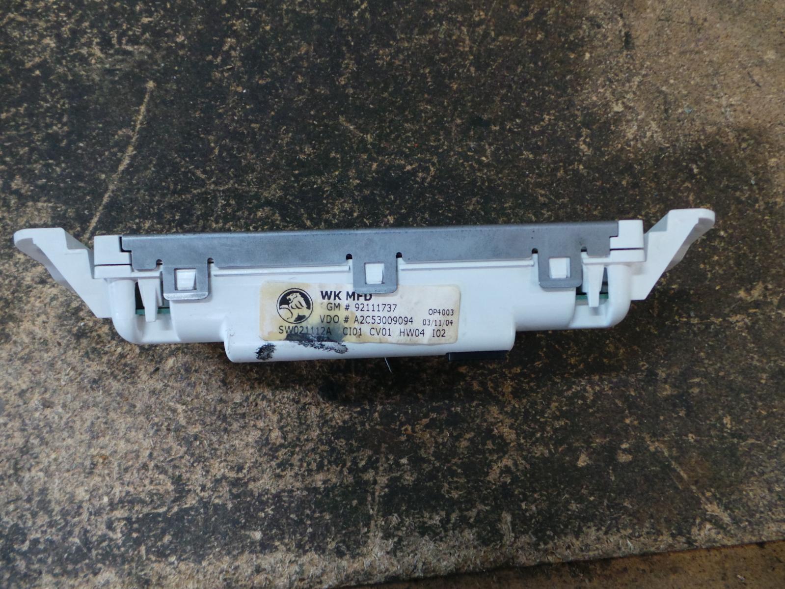 View Auto part Instrument Cluster Holden Statesman/caprice 2005