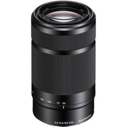 Sony E 55-210mm f/4.5-6.3 OSS Lens (Black / Silver)