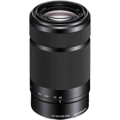 Sony E 55-210mm f/4.5-6.3 OSS Lens (Black / Silver)