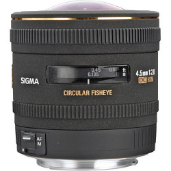 Sigma 4.5mm F2.8 EX DC HSM Circular Fisheye Lens for Nikon F Mount