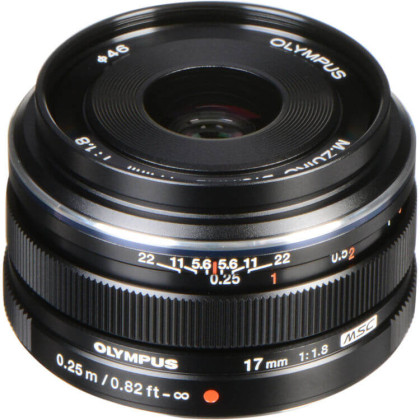 Olympus M.Zuiko Digital 17mm f1.8 Lens