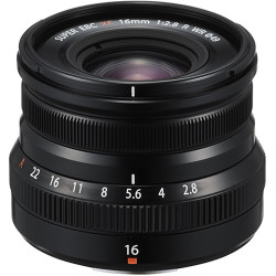 FUJIFILM XF 16mm f/2.8 R WR Lens (Silver / Black)
