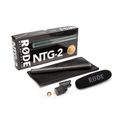 Rode NTG2 NTG-2 Battery or Phantom Powered Condenser Shotgun Microphone