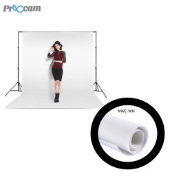 Proocam NWC-WH Non Woven Cloth Professioanl Backdrop Background