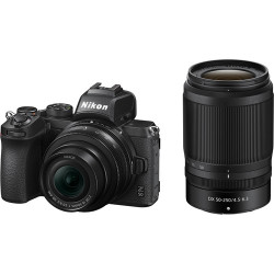 Nikon Z50 Mirrorless Digital Camera APS-C with 16-50mm and 50-250mm Twin Kit Lens