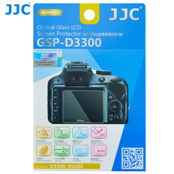 JJC GSP-D3300 Ultra-thin Optical Glass LCD Screen Protector for Nikon D3500 / D3400 / D3300 / D3200