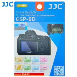 JJC GSP-6D Ultra-thin Optical Glass LCD Screen Protector for Canon EOS 6D