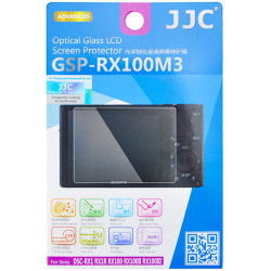 JJC GSP-RX100M3 Ultra-thin Optical Glass LCD Screen Protector for Sony RX100 / RX100II / RX100III / RX100IV / RX100V / RX100VI / RX100VII / RX1 / RX1R
