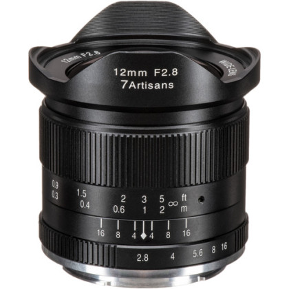 7artisans Photoelectric 12mm f2.8 Lens (For Sony E / EOS M / FUJI FX / M4/3 Panasonic Olympus )