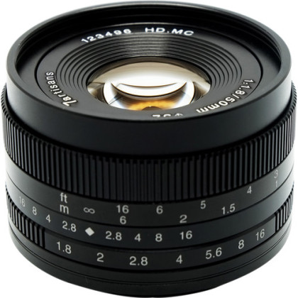 7artisans Photoelectric 50mm f1.8 Lens (Sony E / Fuji X / Micro 4/3 )