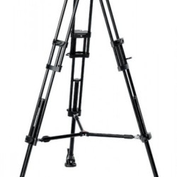 Manfrotto 546B Alu Twin Leg with middle spreader video tripod