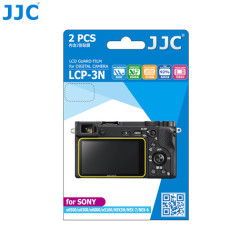 JJC LCP-3N Ultra-thin LCD Screen Protector for Sony A6600 / A6500 / A6400 / A6300 / A6100 / A6000 / NEX-7 / NEX-6 / NEX-3N