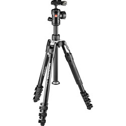 Manfrotto MKBFRLA4B-BHM Befree 2N1 Aluminum Tripod with 494 Ball Head (Lever Lock)