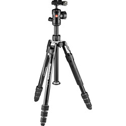 Manfrotto MKBFRTA4B-BHM Befree 2N1 Aluminum Tripod with 494 Ball Head (Twist Lock)