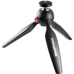 Manfrotto PIXI Mini Table Top Tripod (Black/Red/White)