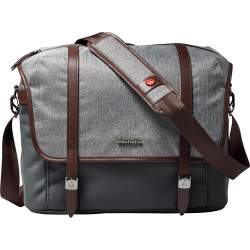 Manfrotto Windsor Camera Messenger Bag (Small, Gray)