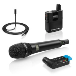 Sennheiser AVX-Combo SET Digital Camera-Mount Wireless Combo Microphone System (1.9 GHz)