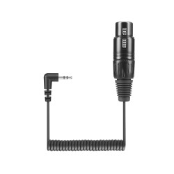 Sennheiser KA 600i - XLR Female to 1/8" TRS Male Connection Cable - 15" (40cm)