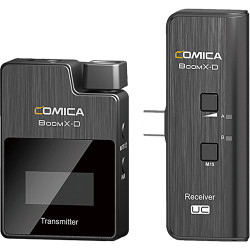 Comica Audio BoomX-D UC1 Ultracompact Digital Wireless Microphone System for Android Smartphones Mirrorless (2.4 GHz)