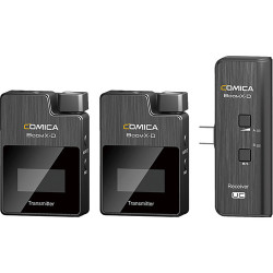 Comica Audio BoomX-D UC2 Ultracompact 2-Person Digital Wireless Microphone System for Android USB-C  (2.4 GHz)