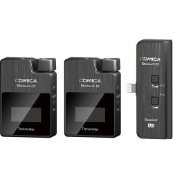 Comica Audio BoomX-D MI2 Ultracompact Digital Wireless Microphone System for iOS Smartphones (2.4 GHz)