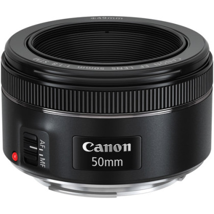 Canon EF 50mm f1.8 STM Lens (Import)
