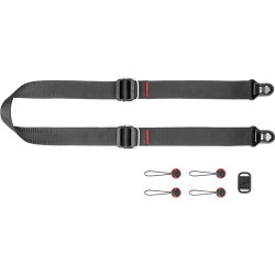 Peak Design Slide Lite Camera Strap (Black / Ash / Midnight Blue)