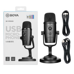BOYA BY-PM500 USB Microphone (iOS/Android, Mac/Windows)