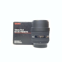 [USED] Sigma 10mm F2.8 EX DC Fisheye (99%New, Nikon)
