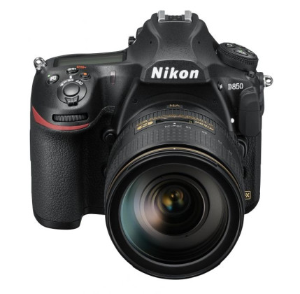 Nikon D850 DSLR with AF-S 24-120mm Kit Lens (1 Year Nikon MY Warranty) Free 16GB Card + Bag