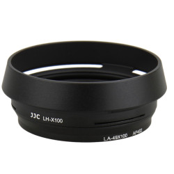 JJC LH-JX100 (BLACK) Metal Lens Hood replaces LH-X100 for FUJIFILM X70 / X100 / X100S / X100T
