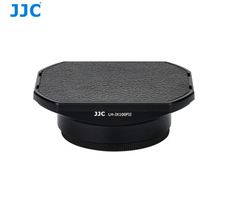 JJC Square Metal Lens Hood (Black) replaces LH-X100 for FUJIFILM X100F / X100T / X100S / X100 / X70