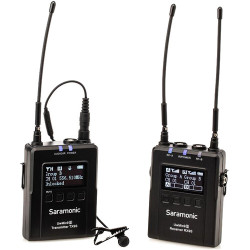 Saramonic UWMIC9S KIT1 Camera-Mount Wireless Omni Lavalier (Single) Microphone System (514 to 596 MHz)