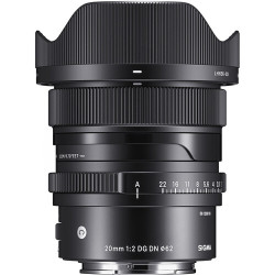 Sigma 20mm F2 DG DN Contemporary Lens for Sony E (Fullframe) / Leica L-Mount