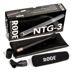 Rode NTG3 NTG-3 Precision RF-Biased Shotgun Microphone (Satin Nickel)