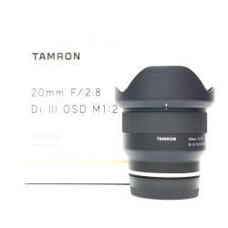 [USED] Tamron 20mm F2.8 Di III OSD M 1:2 Lens for Sony E (99% Like New With Box)
