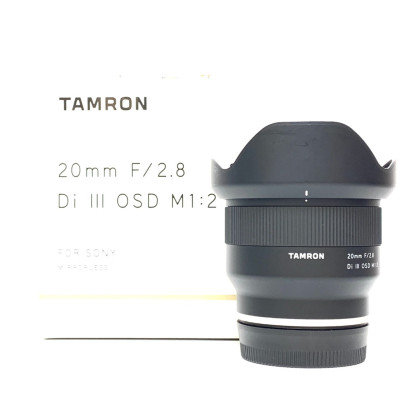 [USED] Tamron 20mm F2.8 Di III OSD M 1:2 Lens for Sony E (99% Like New With Box)