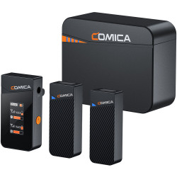 Comica Audio Vimo C3 Mini 2-Person Wireless Microphone System for Cameras Smartphones with 3.5mm (2.4 GHz)
