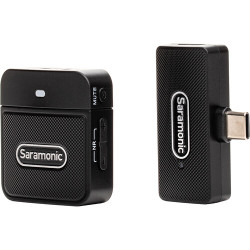 Saramonic Blink 100 B5 Compact Digital Wireless Clip-On Microphone System with USB-C Connector (2.4 GHz)