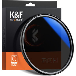 K&F Concept 77mm CPL Classic Series Slim Multicoated Circular Polarizer Filter (77mm)