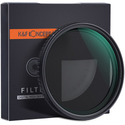 K&F Concept Nano-X Circular Polarizer plus Variable ND2-ND32 Filter (72mm)