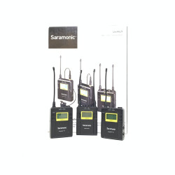 [USED]Saramonic UWMIC9 RX9 + TX9 + TX9 (2 Transmitters) (93%Like New)