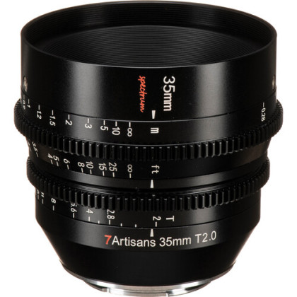 7artisans Photoelectric 35mm T2.0 Spectrum Cine Lens (E Mount) Full Frame