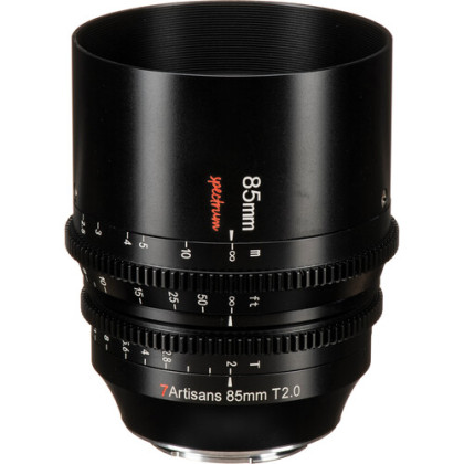 7artisans Photoelectric 85mm T2.0 Spectrum Prime Cine Lens (E Mount) Full Frame