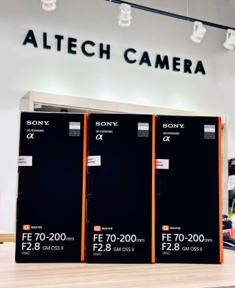 (JUNE SALE) New Sony FE 70-200mm F2.8 GM OSS II (Sony Malaysia)