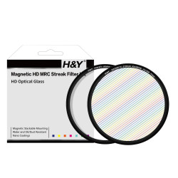 H&Y MAGNETIC HD STREAK RAINBOW FILTER KIT 82mm