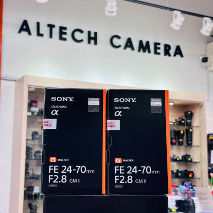 [AUG SALE] Sony FE 24-70mm F2.8 GM II Lens (Sony Malaysia)