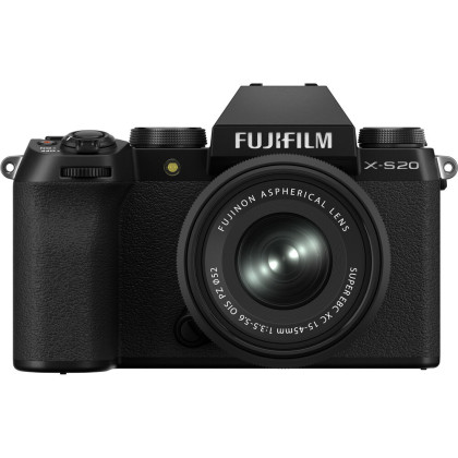 (TNG RM200, APRIL SALE) FUJIFILM X-S20 Kit with 15-45mm Lens (Fujifilm Malaysia)