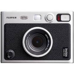 FUJIFILM INSTAX MINI EVO Hybrid Instant Camera (Black) (Type-C)