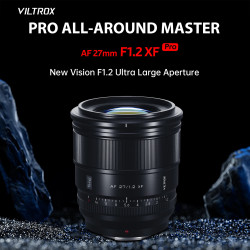 VILTROX AF 27mm F1.2 Pro XF APS-C Prime Lens PRO Series (FUJIFILM X-mount)